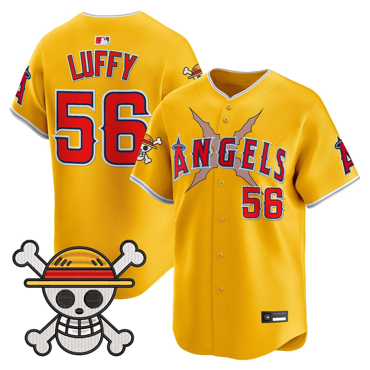 Men's Los Angeles Angels x OP Vapor Premier Limited Jersey - Stitched