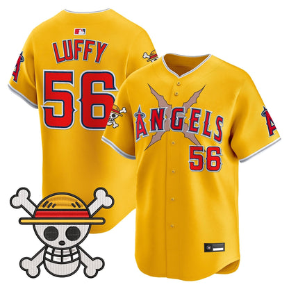 Men's Los Angeles Angels x OP Vapor Premier Limited Jersey - Stitched
