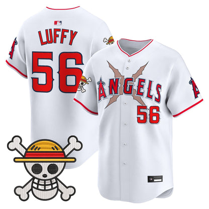 Men's Los Angeles Angels x OP Vapor Premier Limited Jersey - Stitched