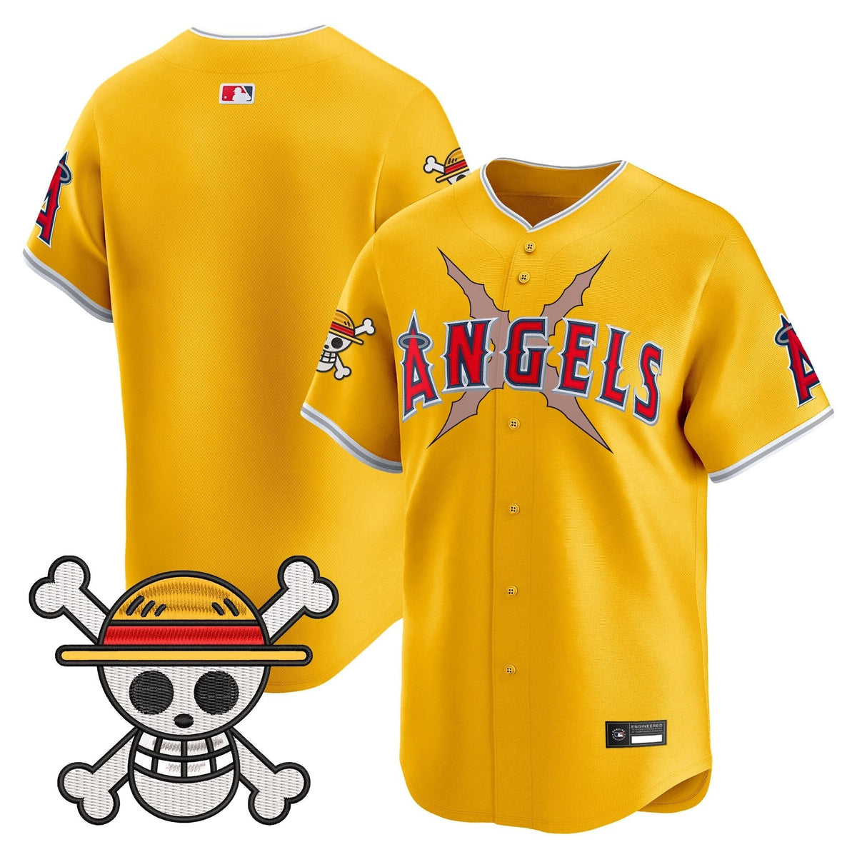 Men's Los Angeles Angels x OP Vapor Premier Limited Jersey - Stitched