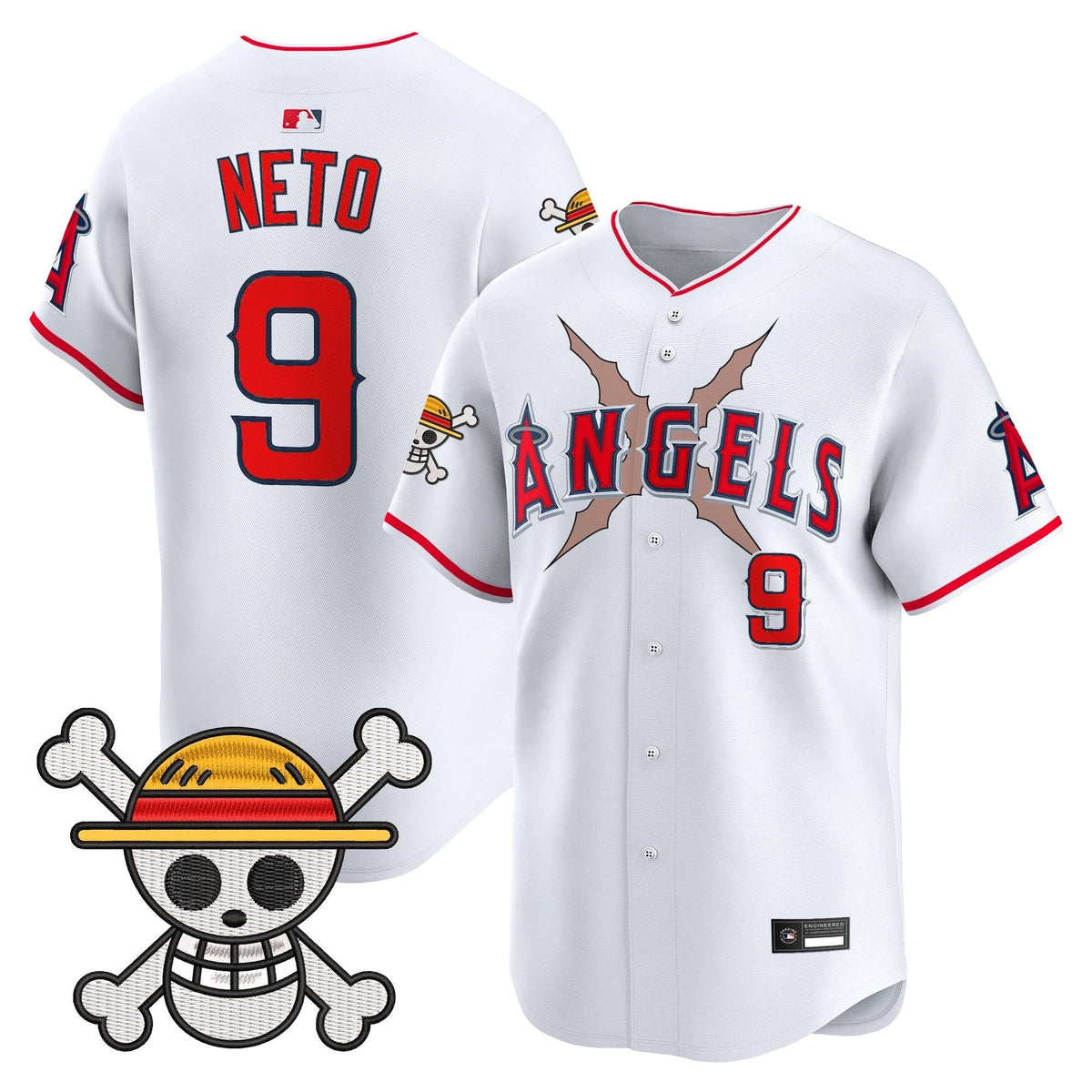 Men's Los Angeles Angels x OP Vapor Premier Limited Jersey - Stitched