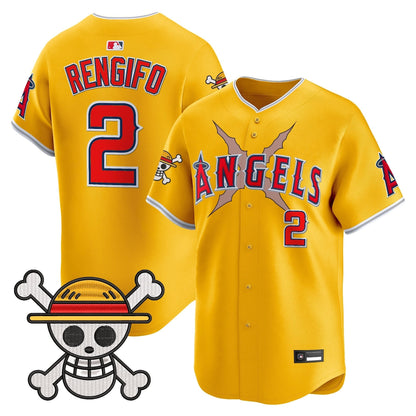 Men's Los Angeles Angels x OP Vapor Premier Limited Jersey - Stitched