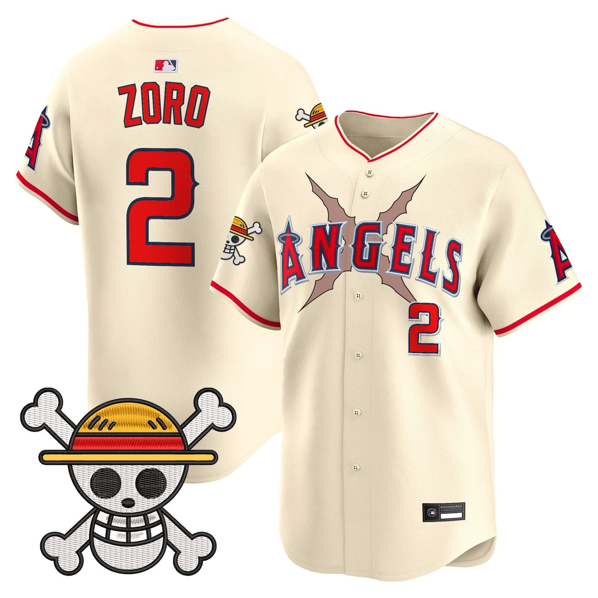 Men's Los Angeles Angels x OP Vapor Premier Limited Jersey - Stitched