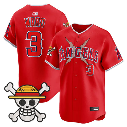 Men's Los Angeles Angels x OP Vapor Premier Limited Jersey - Stitched