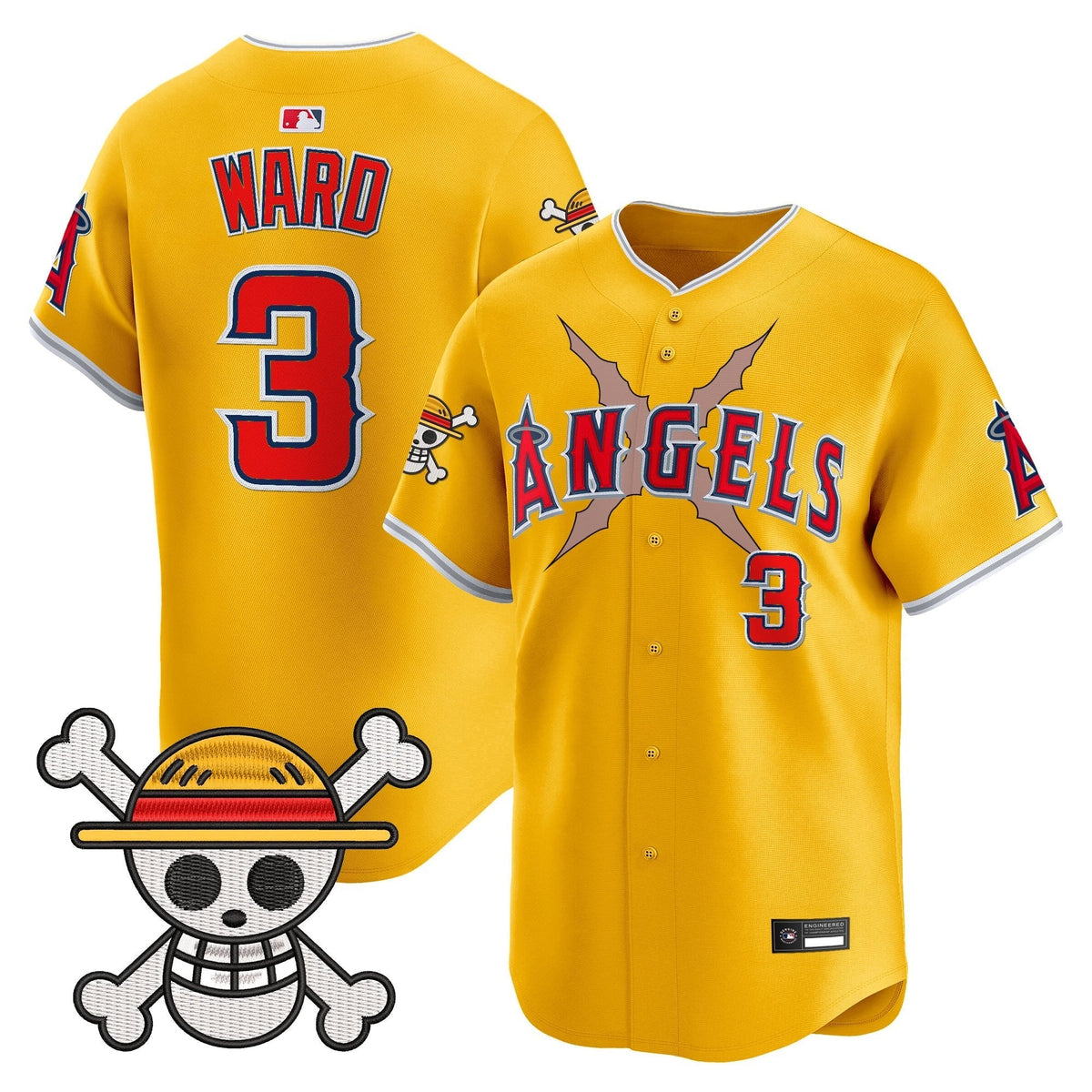 Men's Los Angeles Angels x OP Vapor Premier Limited Jersey - Stitched