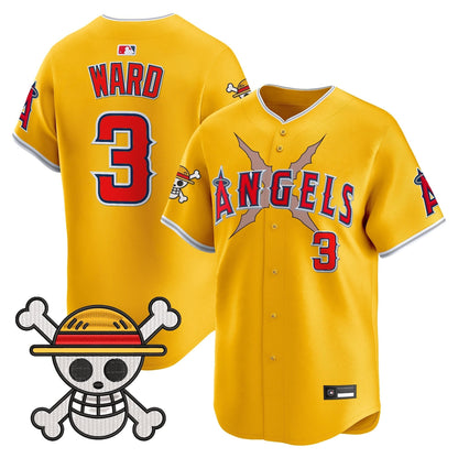 Men's Los Angeles Angels x OP Vapor Premier Limited Jersey - Stitched