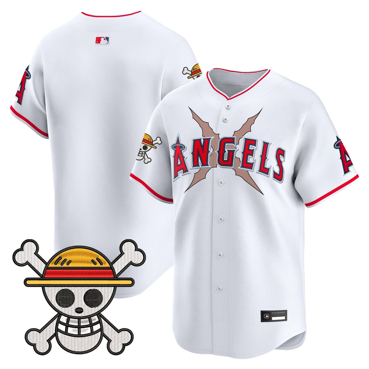 Men's Los Angeles Angels x OP Vapor Premier Limited Jersey - Stitched