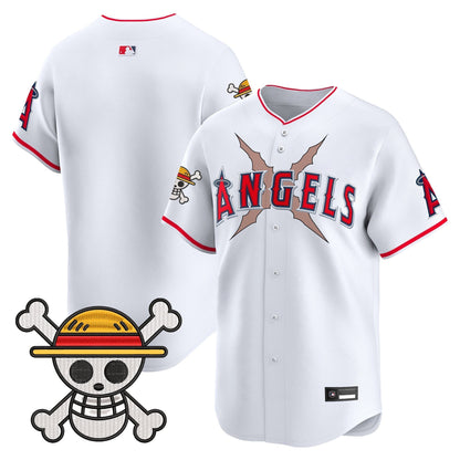 Men's Los Angeles Angels x OP Vapor Premier Limited Jersey - Stitched