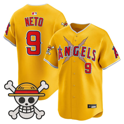 Men's Los Angeles Angels x OP Vapor Premier Limited Jersey - Stitched