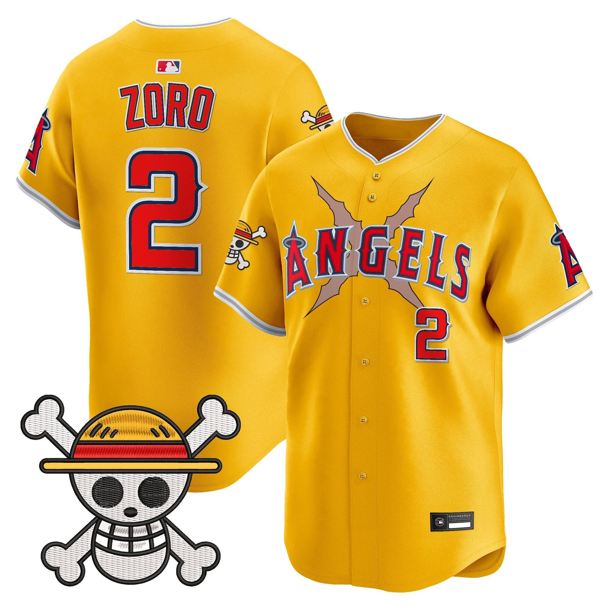 Men's Los Angeles Angels x OP Vapor Premier Limited Jersey - Stitched