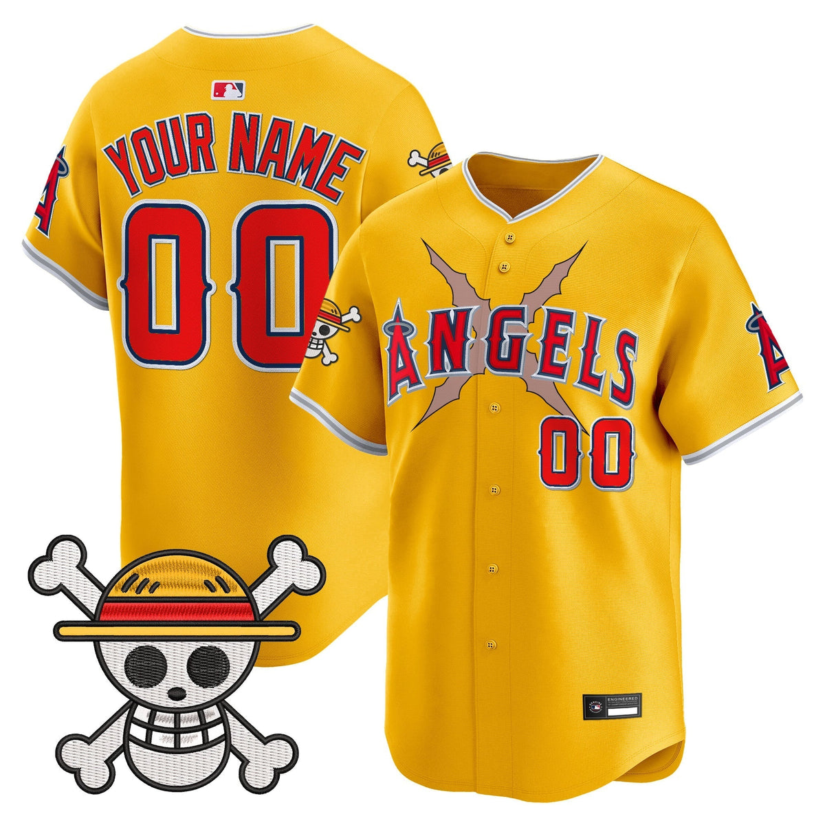 Los Angeles Angels x OP Vapor Premier Limited Custom Jersey - Stitched