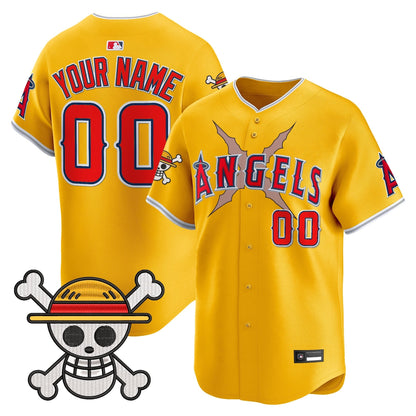 Los Angeles Angels x OP Vapor Premier Limited Custom Jersey - Stitched