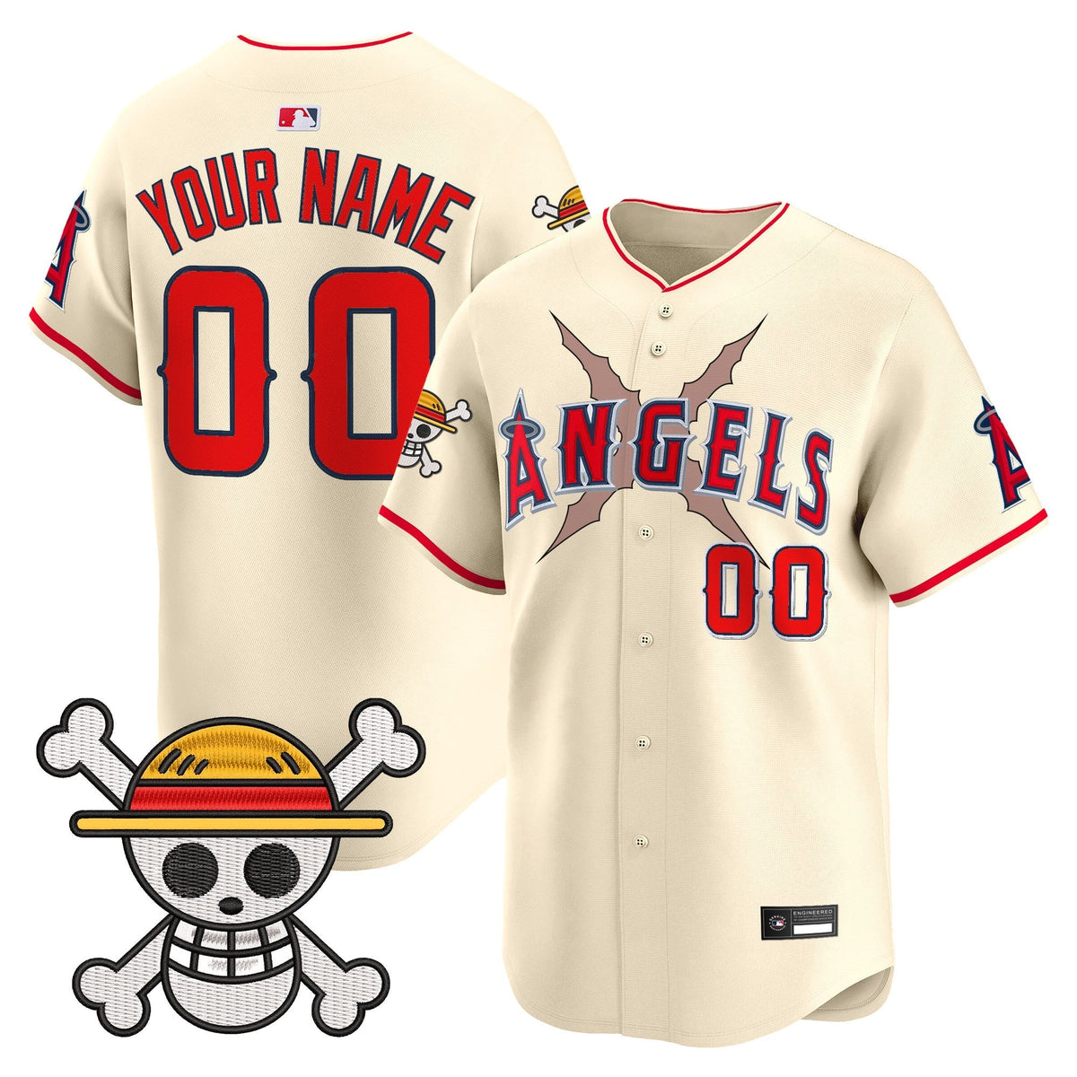 Los Angeles Angels x OP Vapor Premier Limited Custom Jersey - Stitched