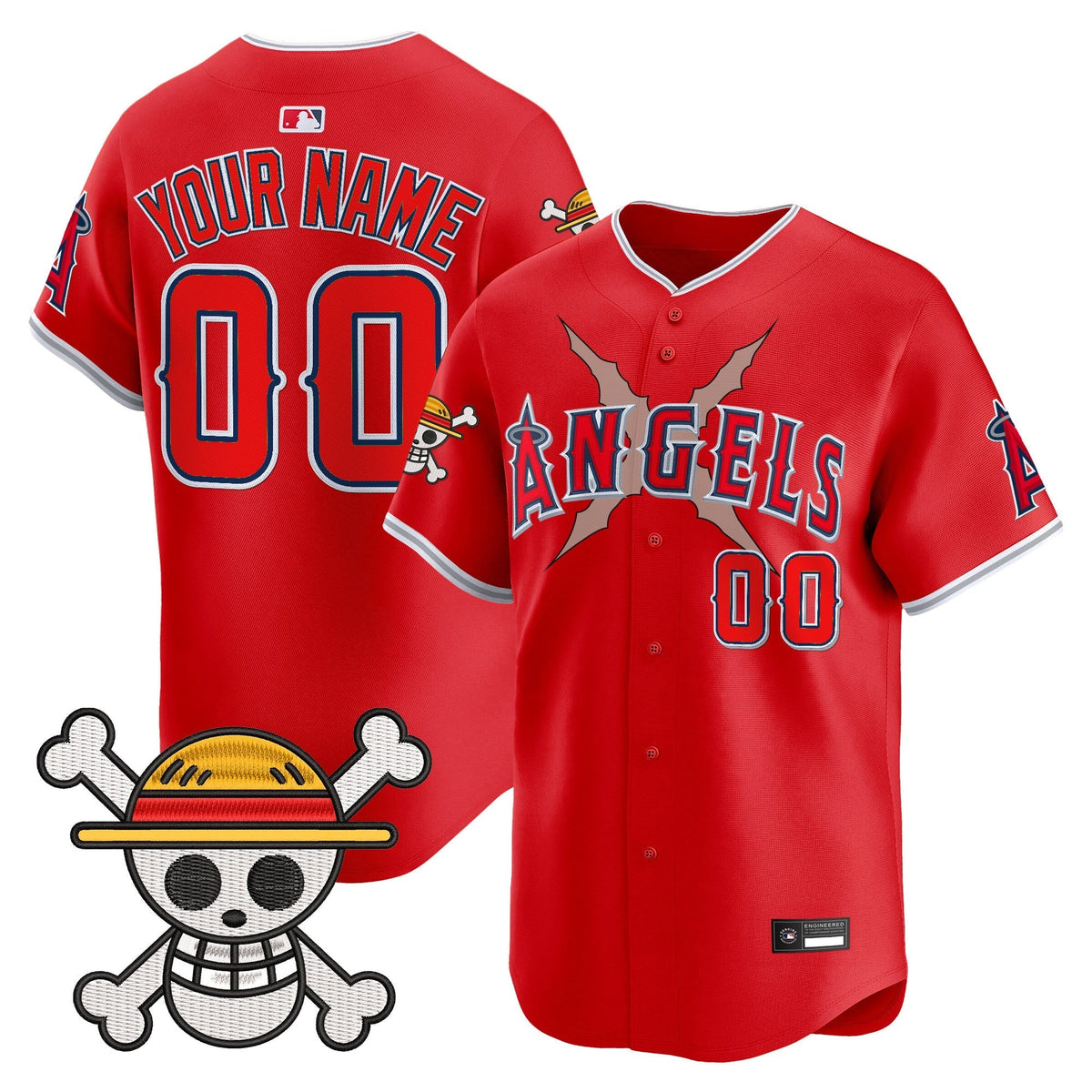 Los Angeles Angels x OP Vapor Premier Limited Custom Jersey - Stitched