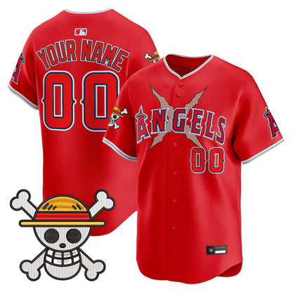 Los Angeles Angels x OP Vapor Premier Limited Custom Jersey - Stitched