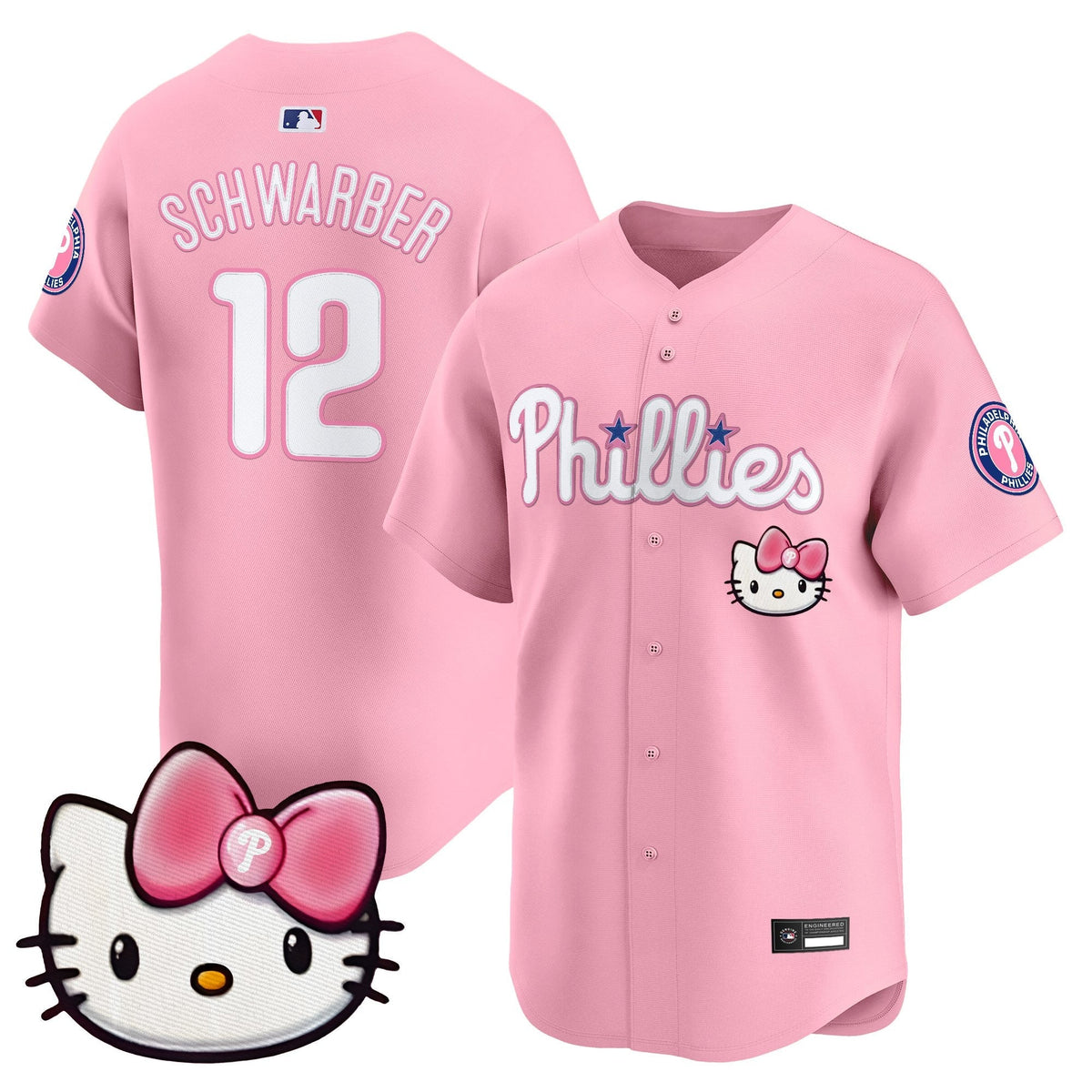 Philadelphia Phillies Hello Kitty Vapor Premier Limited Jersey – All Stitched