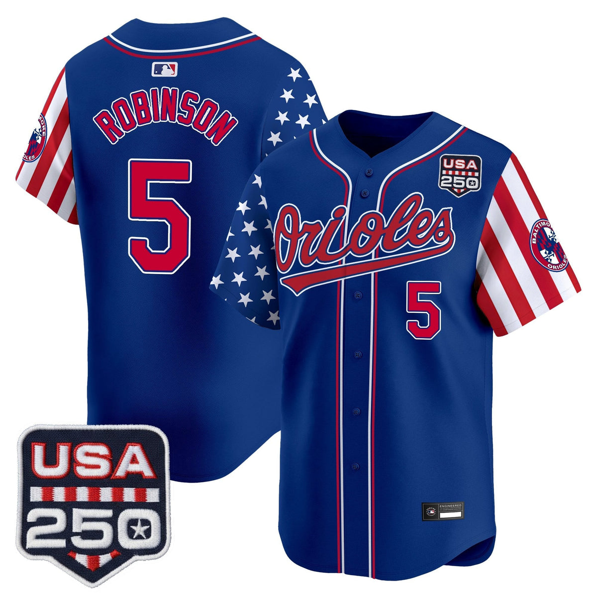 Baltimore Orioles "America 250 Edition" Vapor Premier Limited Jersey - All Stitched