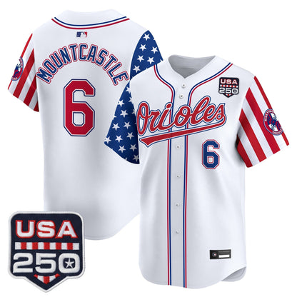 Baltimore Orioles "America 250 Edition" Vapor Premier Limited Jersey - All Stitched