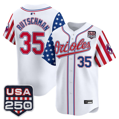 Baltimore Orioles "America 250 Edition" Vapor Premier Limited Jersey - All Stitched