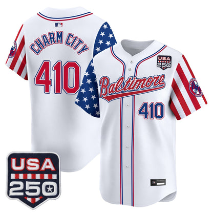 Baltimore Orioles "America 250 Edition" Vapor Premier Limited Jersey - All Stitched