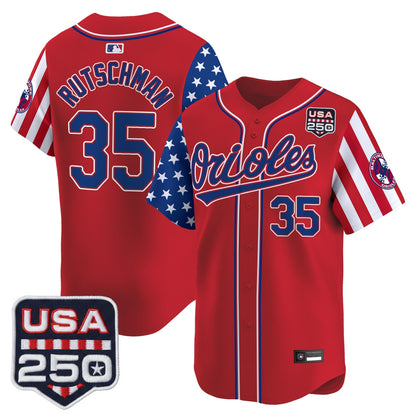 Baltimore Orioles "America 250 Edition" Vapor Premier Limited Jersey - All Stitched