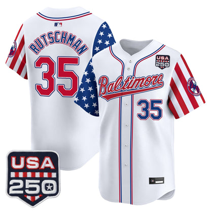 Baltimore Orioles "America 250 Edition" Vapor Premier Limited Jersey - All Stitched