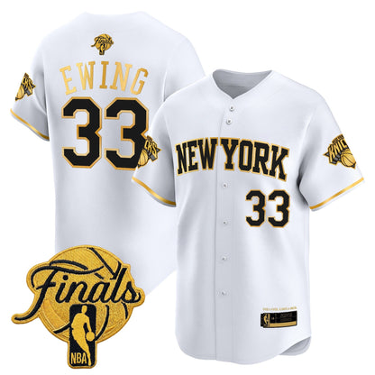 New York Knicks 2026 Finals Vapor Baseball Jersey - All Stitched