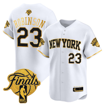 New York Knicks 2026 Finals Vapor Baseball Jersey - All Stitched