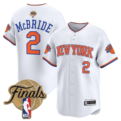 New York Knicks 2026 Finals Vapor Baseball Jersey - All Stitched