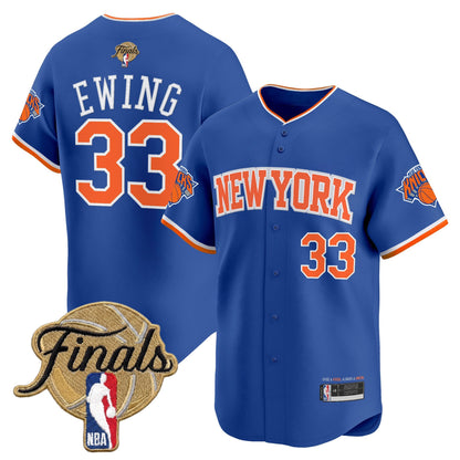 New York Knicks 2026 Finals Vapor Baseball Jersey - All Stitched
