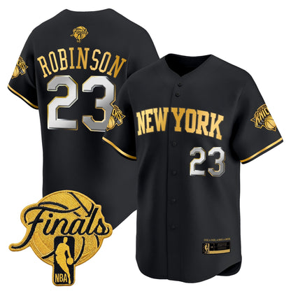 New York Knicks 2026 Finals Vapor Baseball Jersey - All Stitched