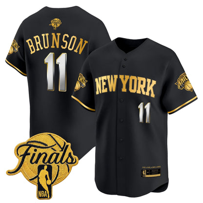 New York Knicks 2026 Finals Vapor Baseball Jersey - All Stitched