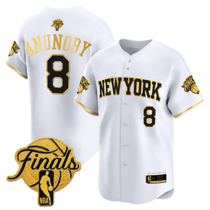 New York Knicks 2026 Finals Vapor Baseball Jersey - All Stitched