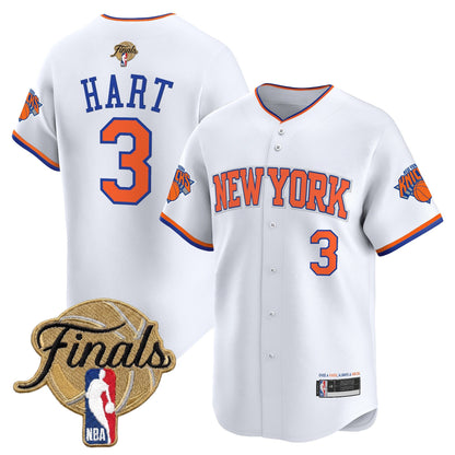 New York Knicks 2026 Finals Vapor Baseball Jersey - All Stitched