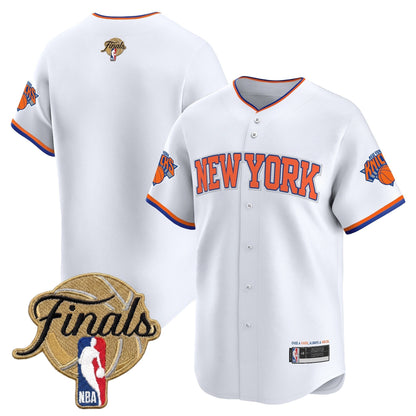 New York Knicks 2026 Finals Vapor Baseball Jersey - All Stitched