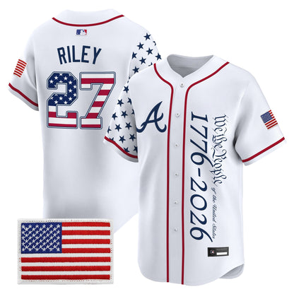 Atlanta Braves "America 250 Edition" Vapor Premier Limited Jersey V2 - Stitched