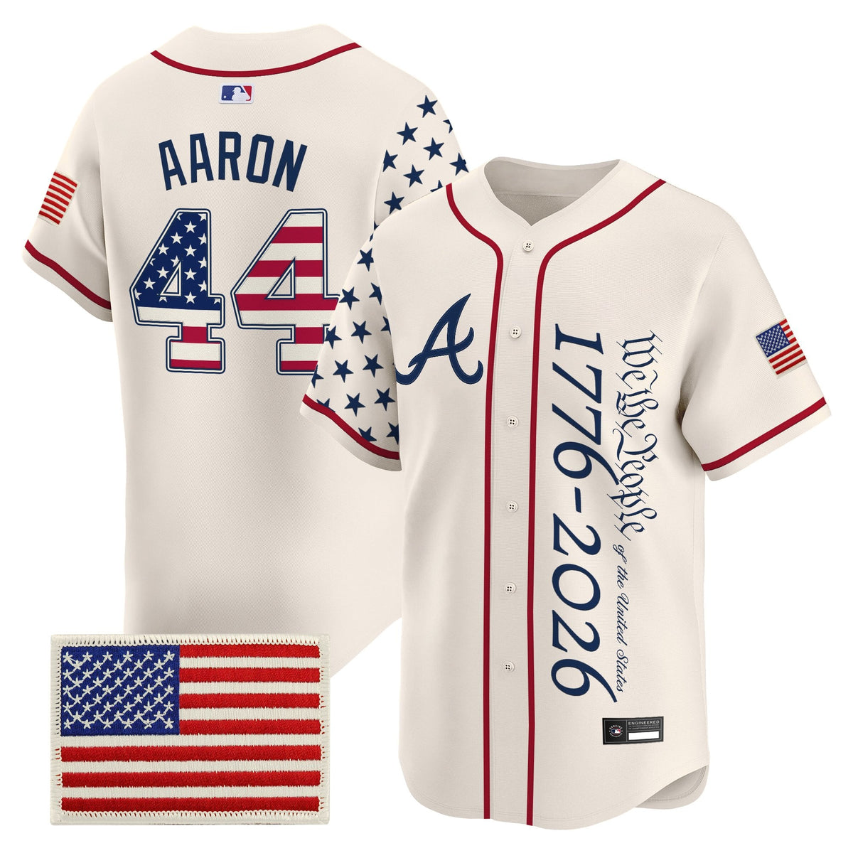 Atlanta Braves "America 250 Edition" Vapor Premier Limited Jersey V2 - Stitched