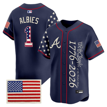 Atlanta Braves "America 250 Edition" Vapor Premier Limited Jersey V2 - Stitched