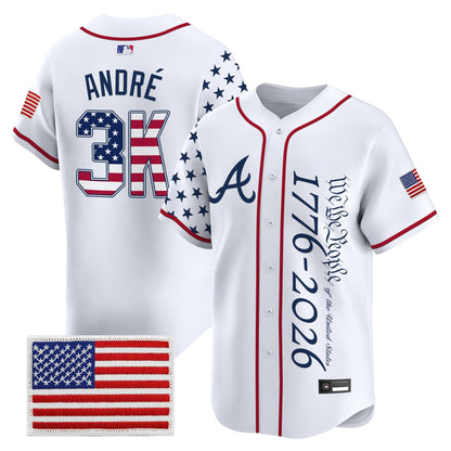 Atlanta Braves "America 250 Edition" Vapor Premier Limited Jersey V2 - Stitched