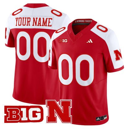 Nebraska Cornhuskers 2026 Vapor Limited Custom Jersey - Stitched