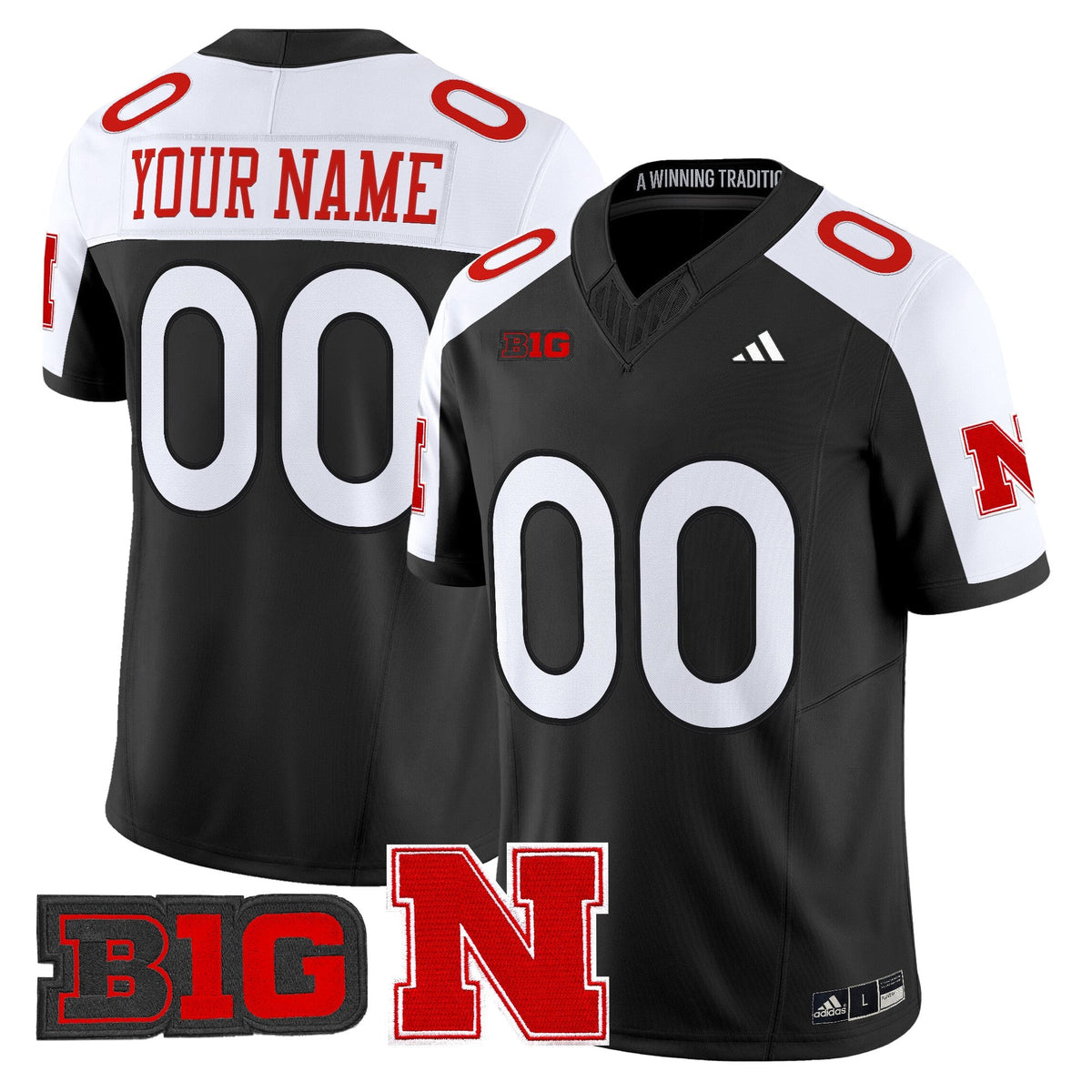 Nebraska Cornhuskers 2026 Vapor Limited Custom Jersey - Stitched