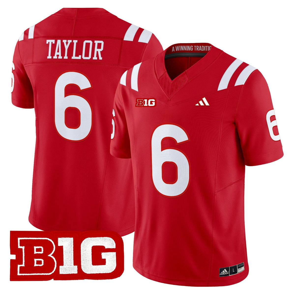 Nebraska Cornhuskers 2026 Vapor Limited Jersey - Stitched