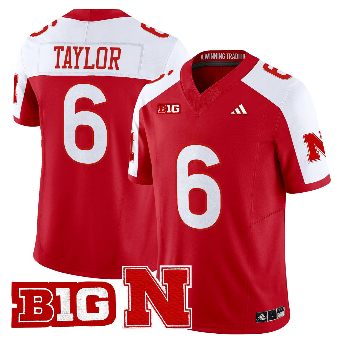 Nebraska Cornhuskers 2026 Vapor Limited Jersey - Stitched