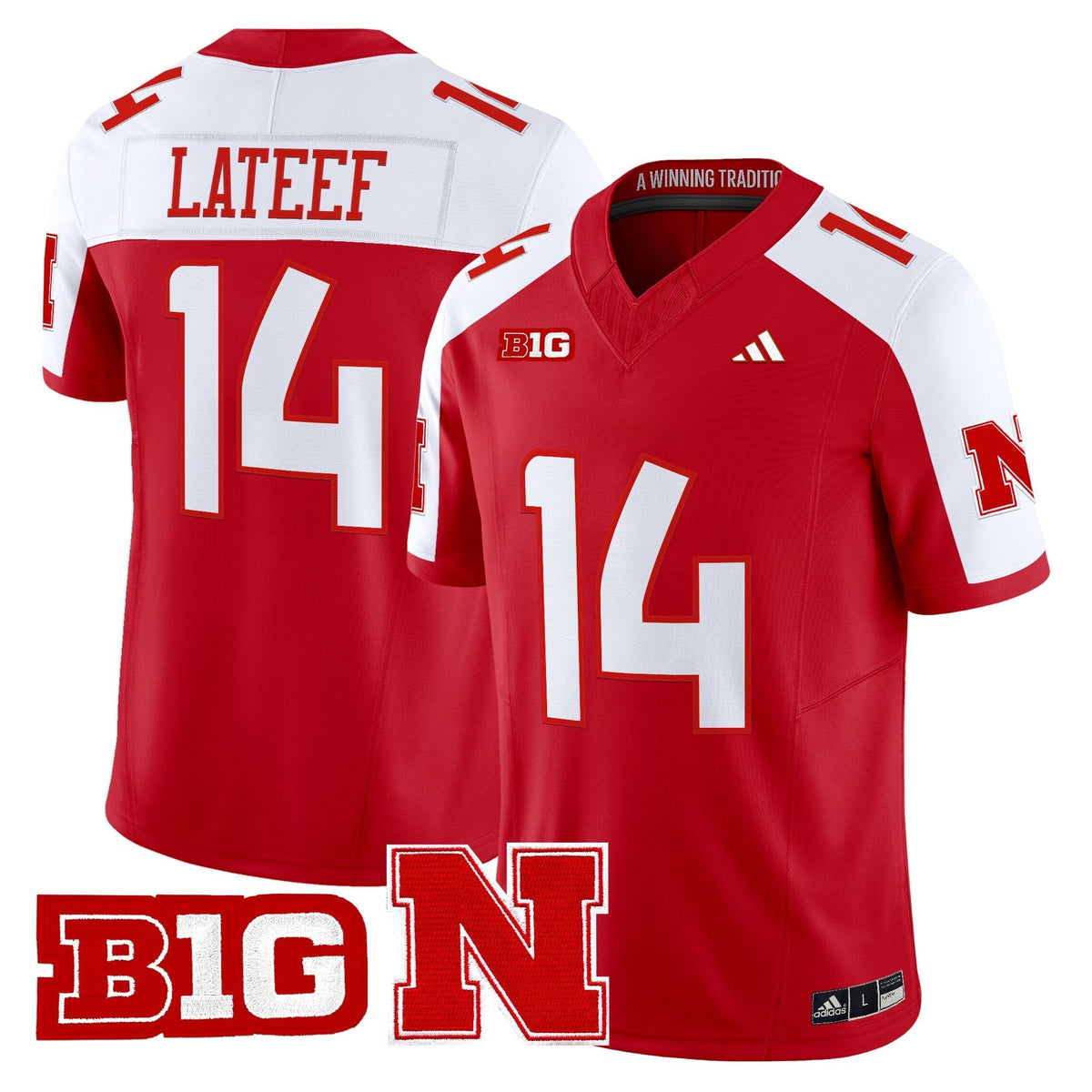 Nebraska Cornhuskers 2026 Vapor Limited Jersey - Stitched