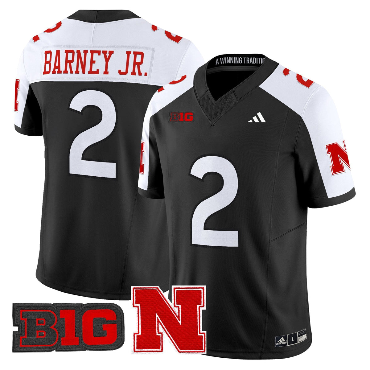 Nebraska Cornhuskers 2026 Vapor Limited Jersey - Stitched