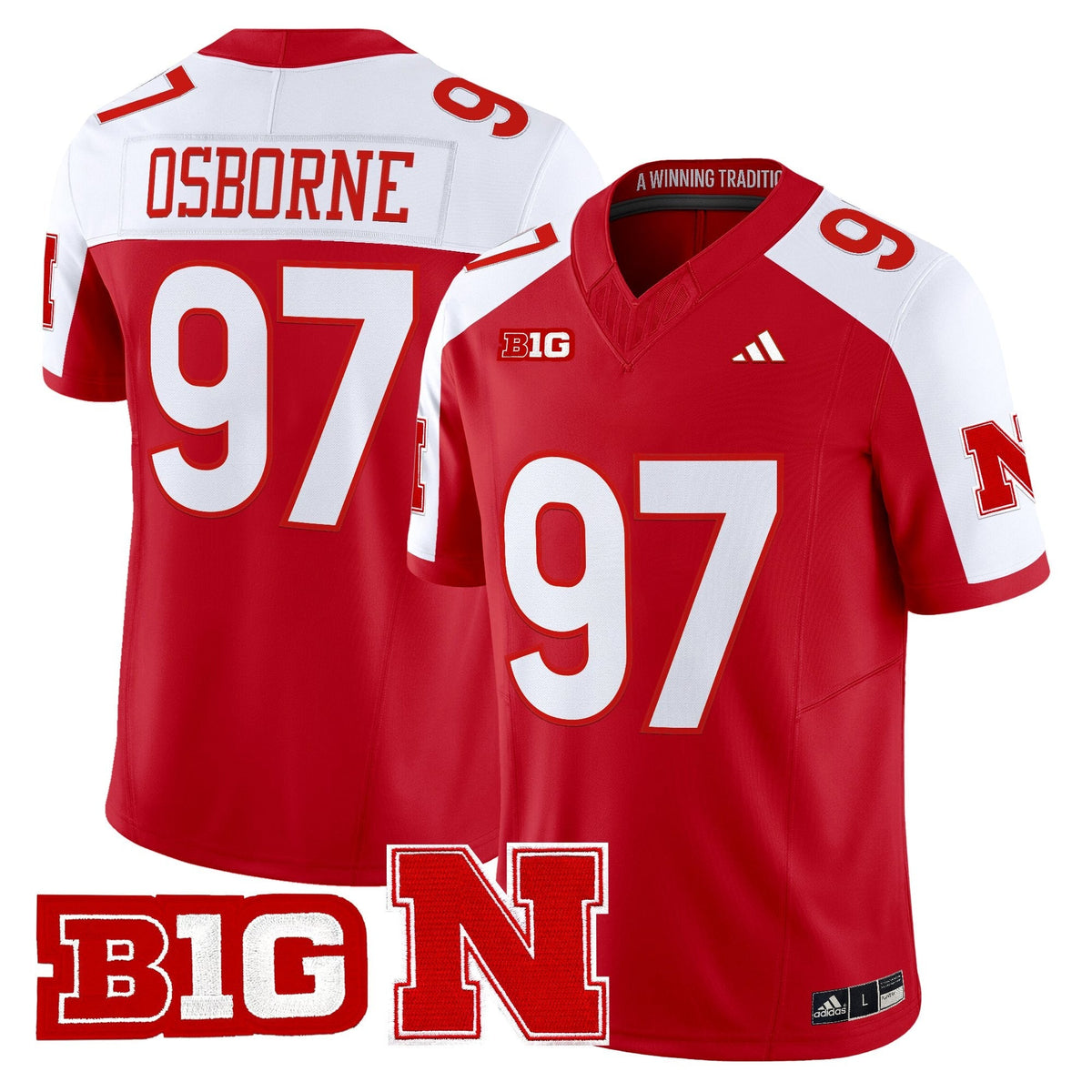 Nebraska Cornhuskers 2026 Vapor Limited Jersey - Stitched