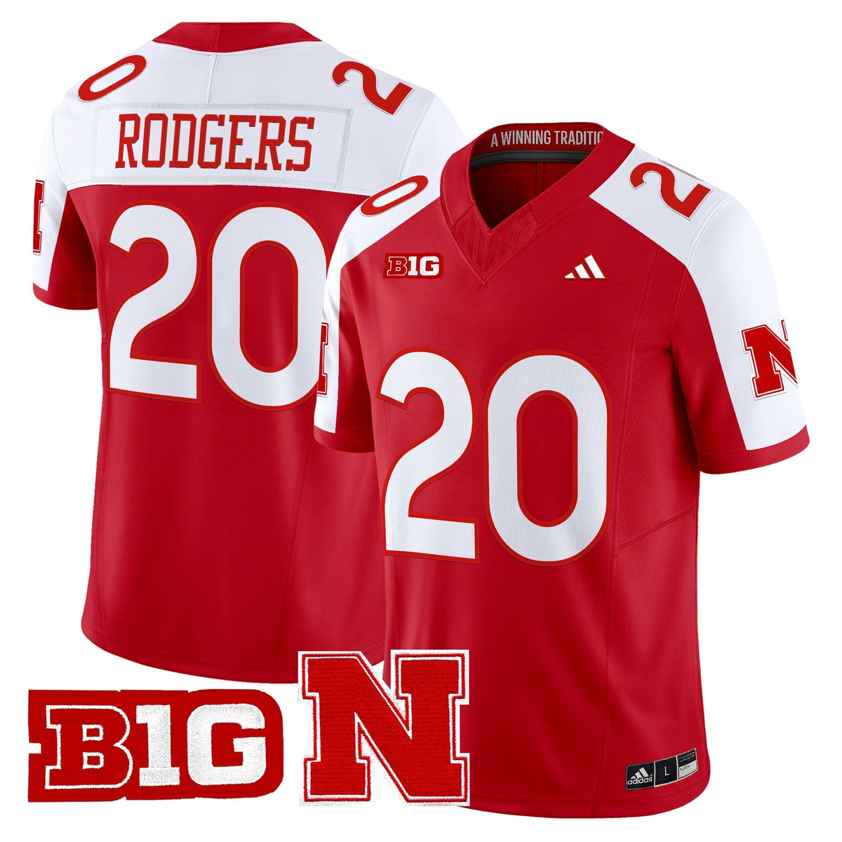 Nebraska Cornhuskers 2026 Vapor Limited Jersey - Stitched