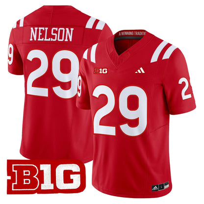 Nebraska Cornhuskers 2026 Vapor Limited Jersey - Stitched