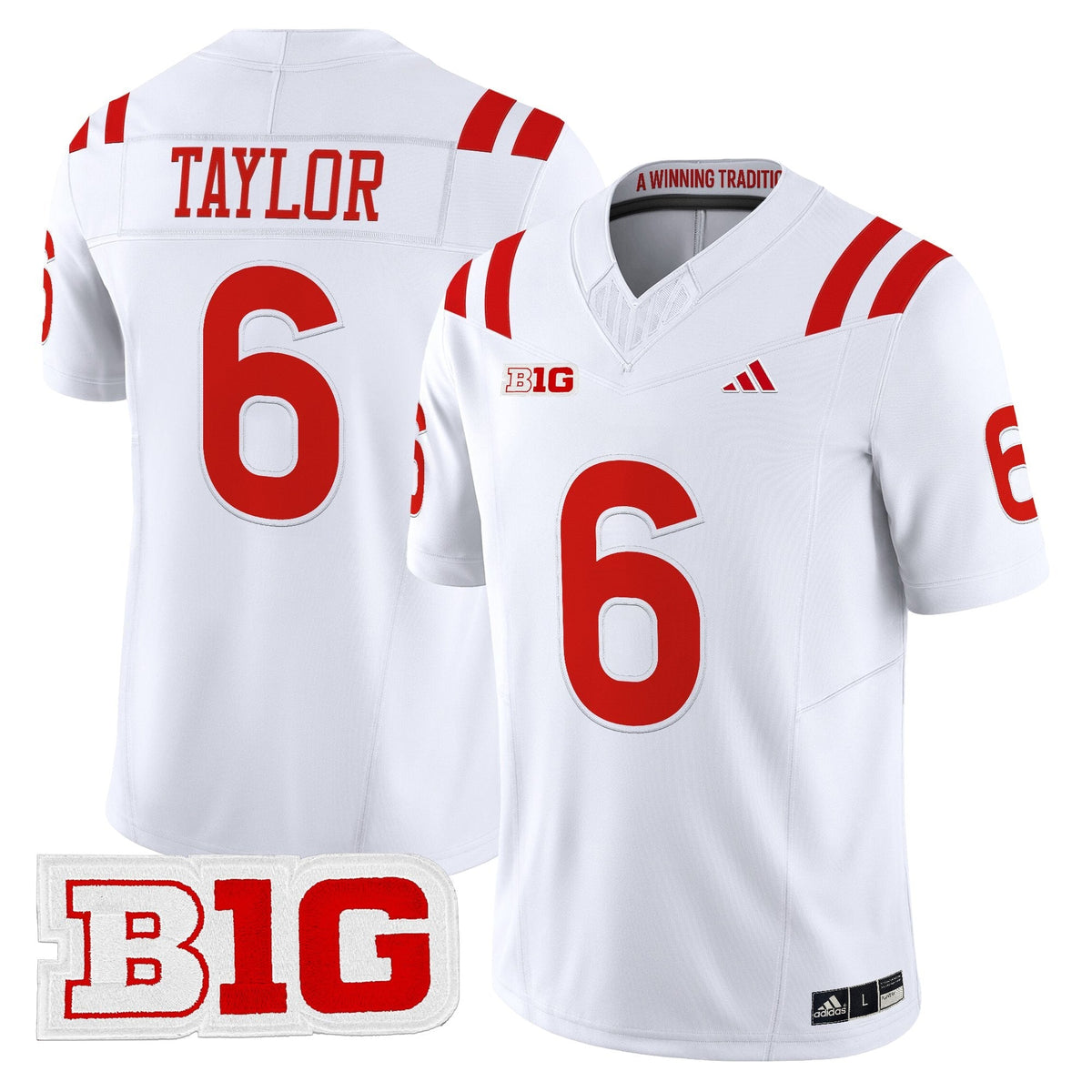 Nebraska Cornhuskers 2026 Vapor Limited Jersey - Stitched