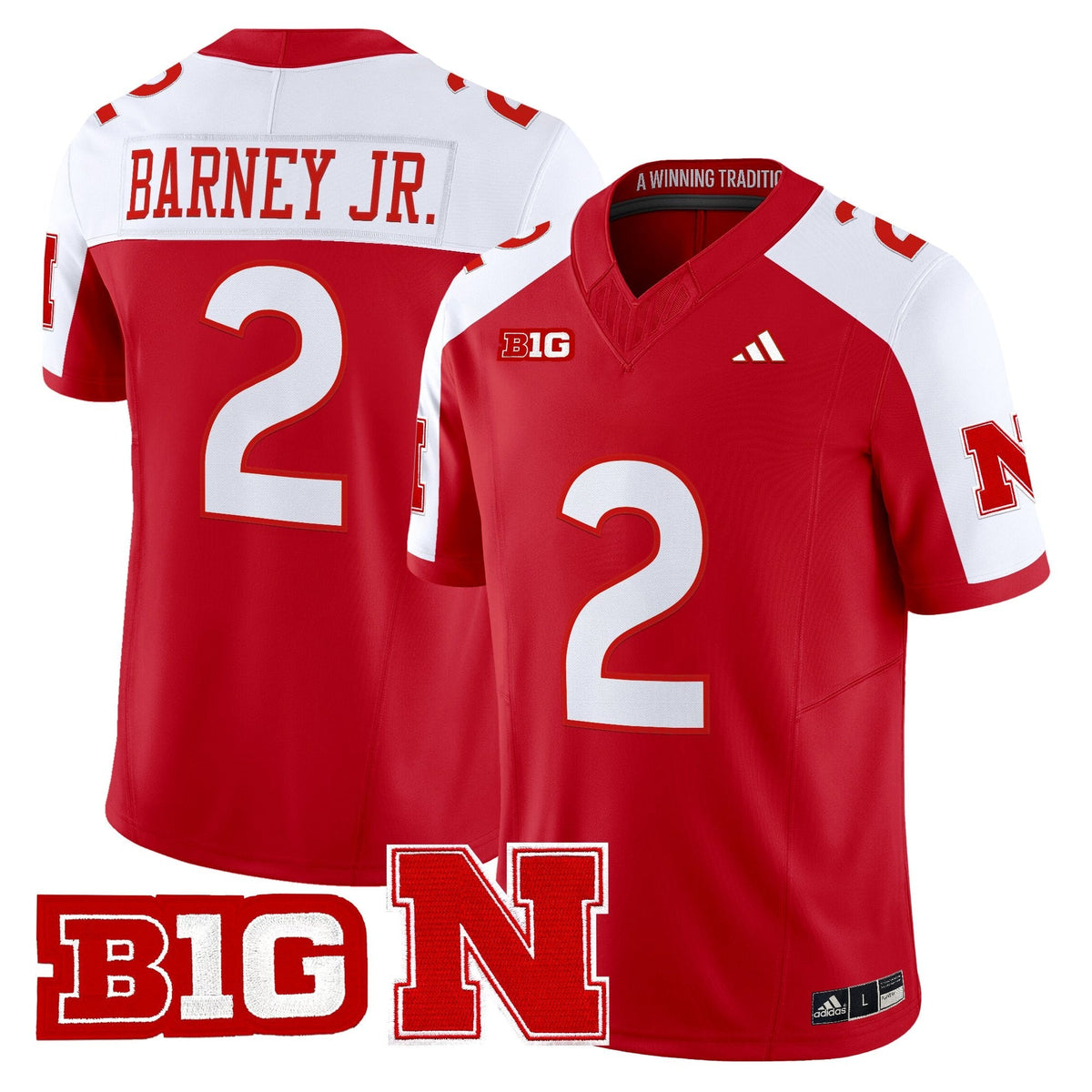Nebraska Cornhuskers 2026 Vapor Limited Jersey - Stitched